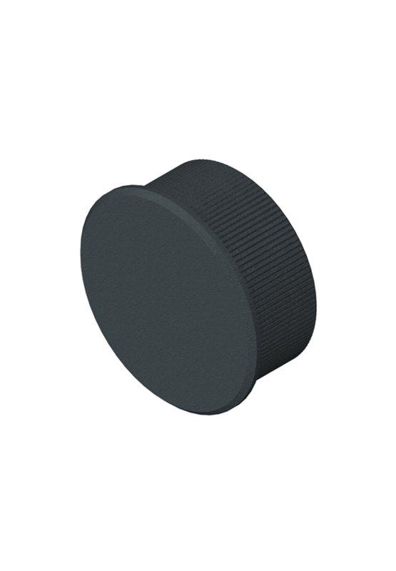 NEW RONDO eindstuck 2 st - ALU 7016 MAT TEXTUUR