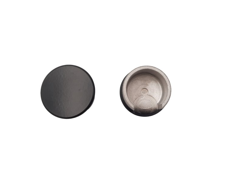 CLEAN Black eindstuk voor handgreep 2 st.