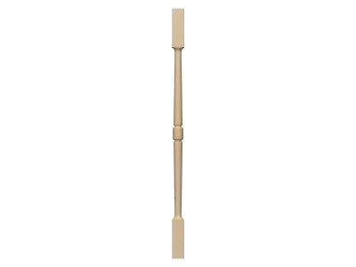 BT30 Gedraaide baluster den moderne (Pakket van 12)