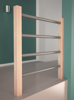 SAVOIE BORSTWERING METAALBUIZEN GRIJS 100 CM