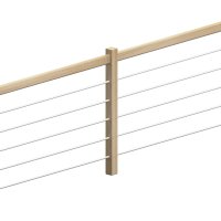 HELSINKI BORSTWERING EIK/ALU RAL 9010 - 320 CM HELSINKI BORSTWERING EIK/ALU RAL 9010 - 320 CM