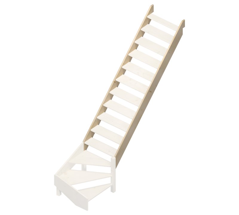 JURA WANGEN VOOR TRAP KWARTSLAG BENEDEN