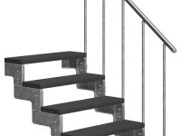 GARDENTOP Trimax® antraciet 100cm 5T + STD leuning GARDENTOP Trimax® antraciet 100cm 5T + STD leuning