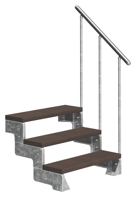 GARDENTOP Trimax® bruin 80cm 3T + STD leuning