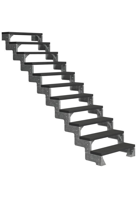 GARDENTOP Trimax® antraciet 100cm 11T