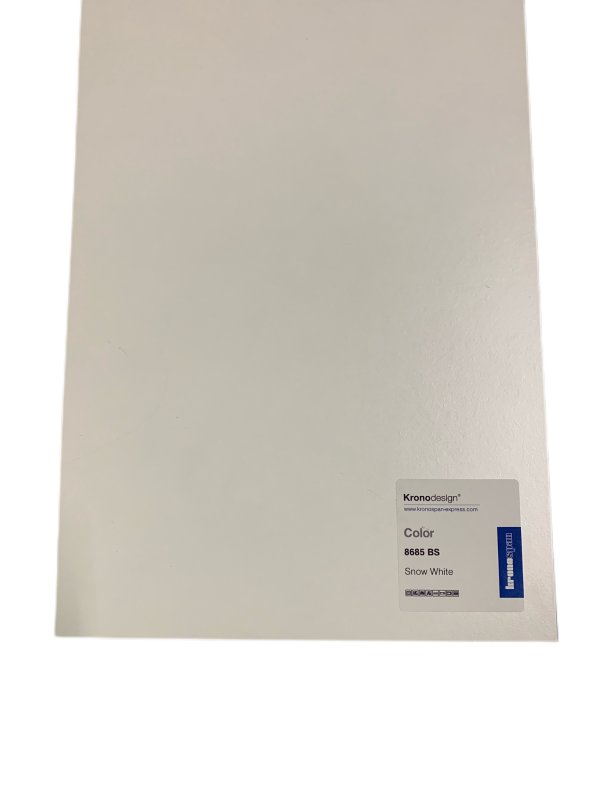 XMelamine 8mm Snow White 8685 BS