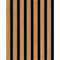 Decowall Acoust brons eiken 260x30cm 2st Decowall Acoust brons eiken 260x30cm 2st
