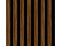 Decowall Acoust.walnoot 260x30cm     2st