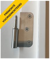 °Quick Fit dd RF30 Rechts 11.9cm 18mm mtx wbp primer voorgemonteerd 3 scharn. litto cyl. slot