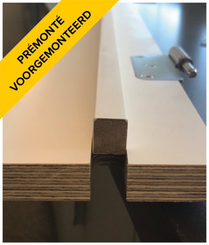 °Quick Fit dd RF30 Rechts 40.5cm 18mm mtx wbp primer voorgemonteerd 3 scharn. litto cyl. slot