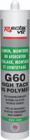 Rectavit Montagelijmen g60 pro  bruin 290 ml