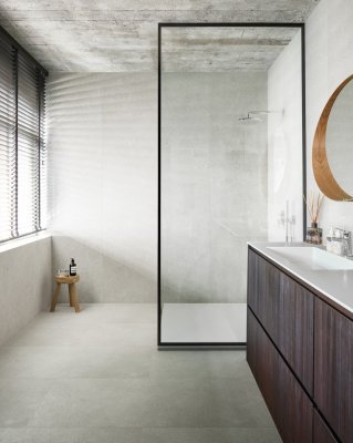 Lalegno SPC Rigid Mega Tiles TAGLIAMENTO / TRAVERTINE EMBOSS - 1 MM IXPE INTEGRADED BACKING / SURFACE TRAVERTINE / WEAR LAYER 0,55 mm