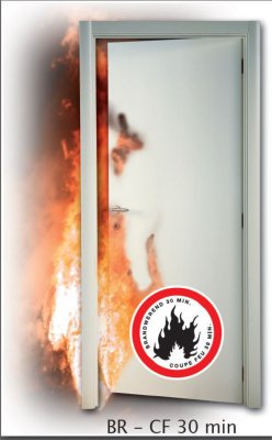 Brandwerende Deur RF 60 min 201,5x78  op bestelling