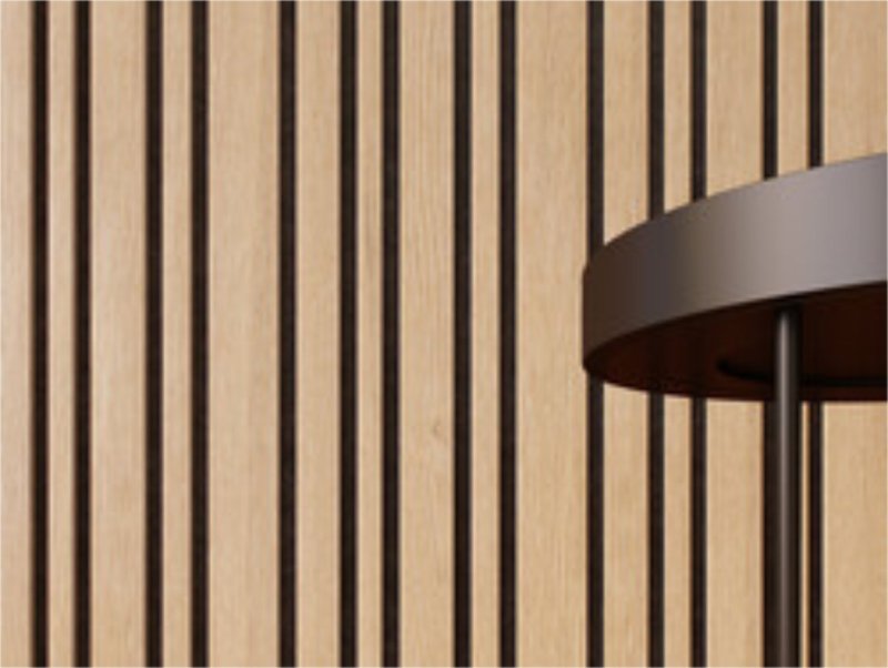 °Decowall Ac. blend natuur eik 260x30cm 2st