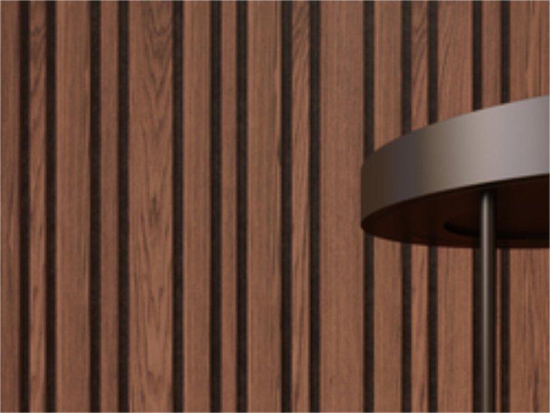 Decowall Ac. blend walnoot 260x30cm 2st