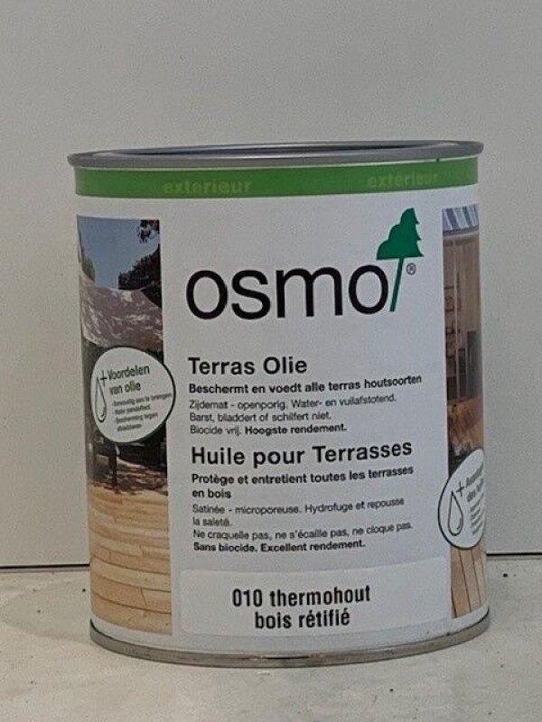 °Osmo Thermowood olie  010 naturel 2,50L