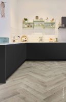 Lalegno Rigid Floor - SPC - 6.5/0.70 - 120 - HERRINGBONE - LIMONCELLO