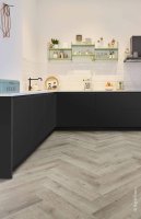 Lalegno Rigid Floor - SPC - 6.5/0.70 - 120 - HERRINGBONE - LIMONCELLO