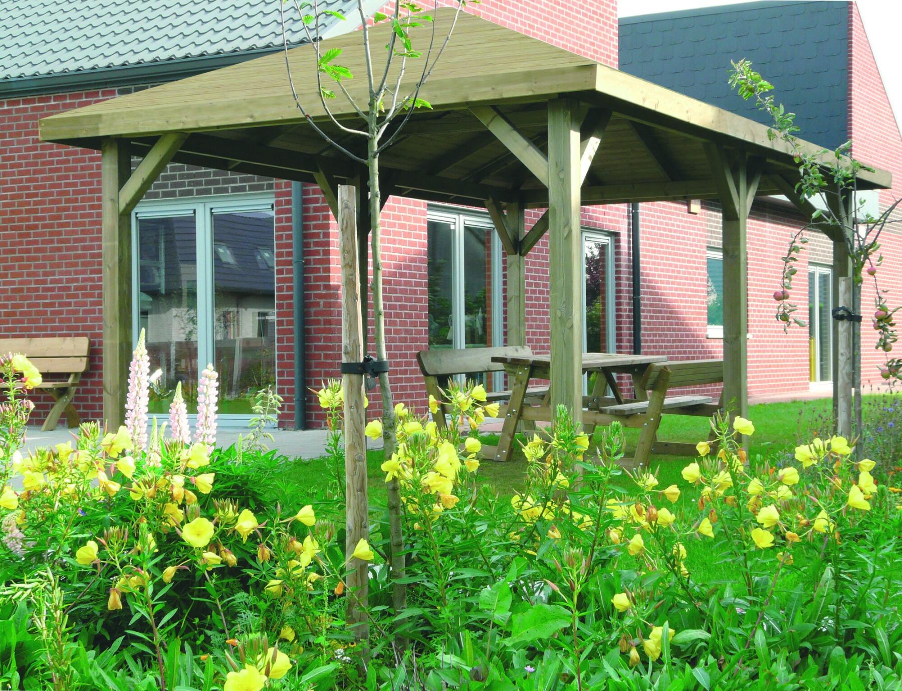 Pavilion modular 4492 x 3472 mm