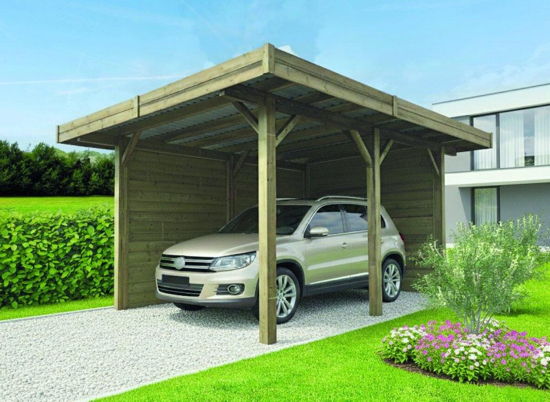 Carport combination 4064 x 5064 mm