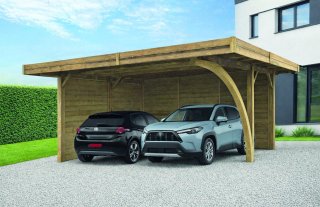 Carport combination 6064 x 5064 mm