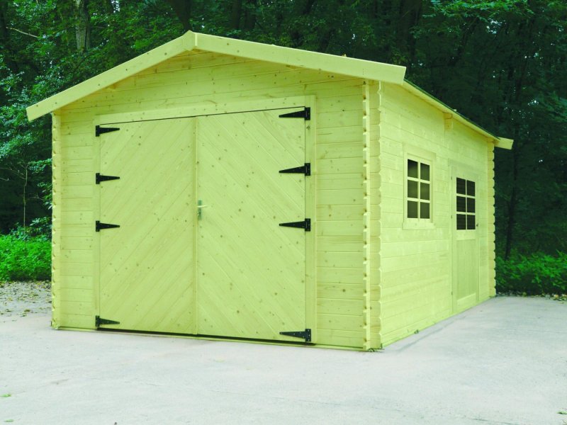 Garage traditional 3580 x 5080 mm 28 mm