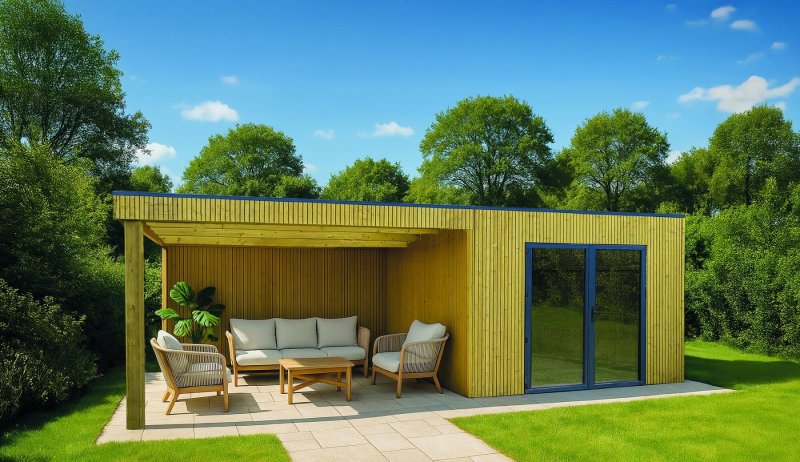 Benedita 3046 x 3046 mm + 4030 mm 28 mm