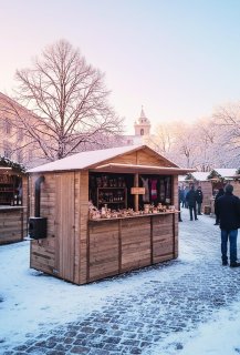 Markthuis 2574 x 1794 - 200mm 16mm