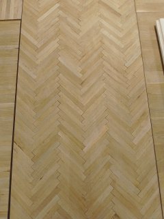 Mozaïek visgraat 1-slag eiken natuur 8 x 22,86 x 160 mm parket