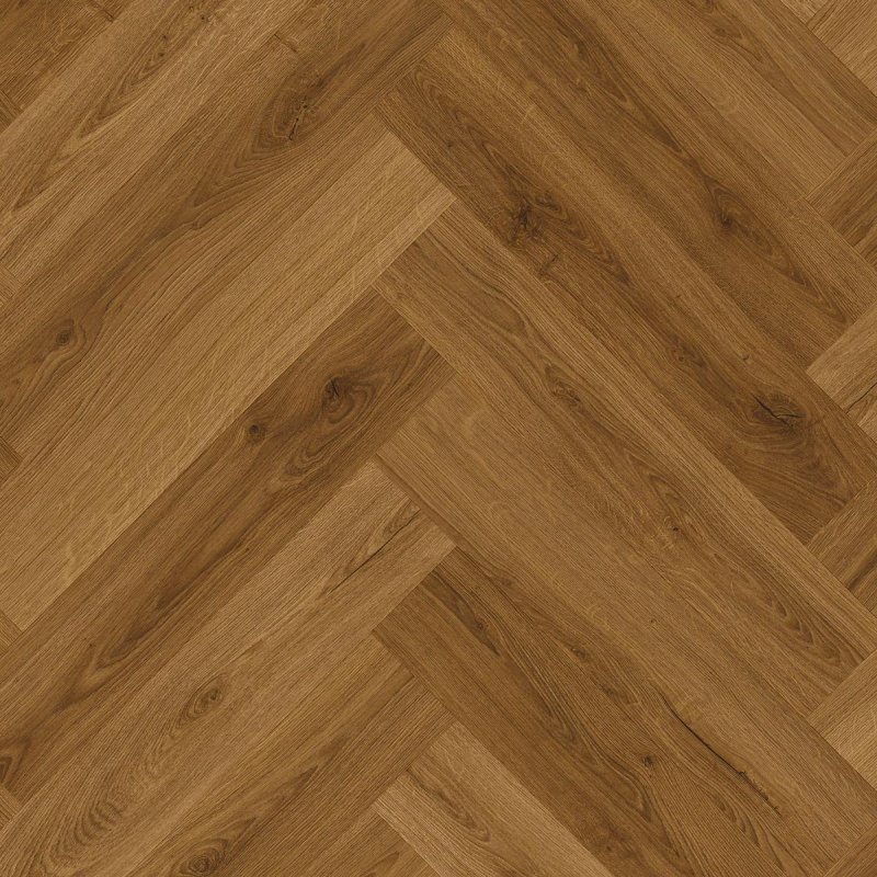 Quick-Step Ciro LVT Botanische karamel eik dark brown 6 mm visgraat