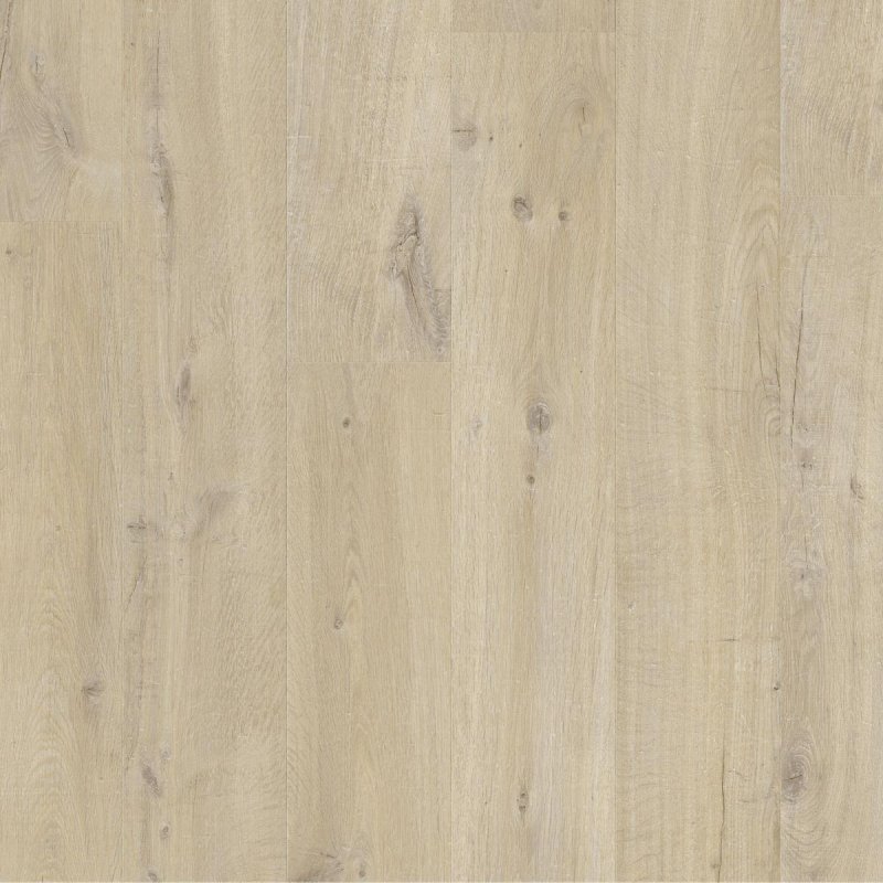 Quick-Step Bloom katoenbeige eik LVT vloer 6 mm AVMPU40103
