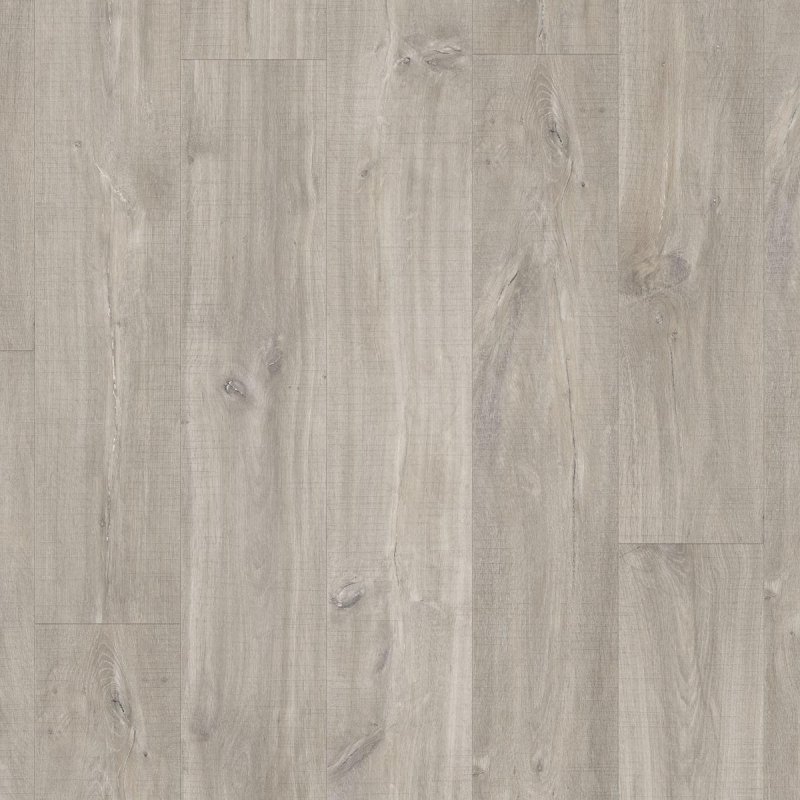 Quick-Step Blos Base Canyon grijze eik met zaagsneden lichtgrijs 4 mm klik LVT