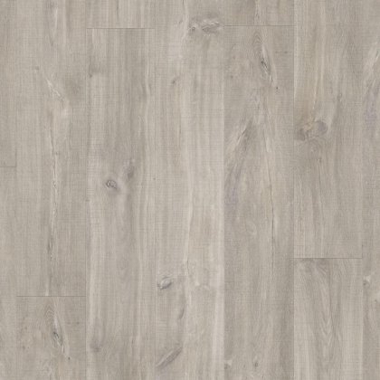 Quick-Step Blos Base Canyon grijze eik met zaagsneden lichtgrijs 4 mm klik LVT