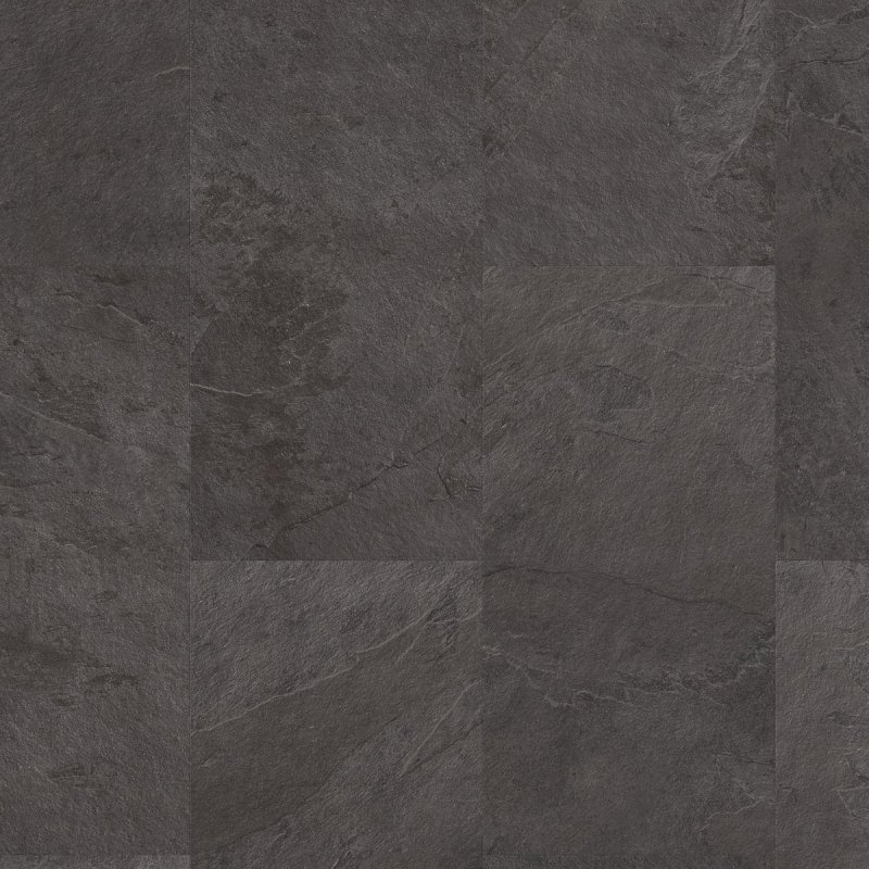 Quick-Step Alpha Vinyl Tiles Black Slate 4 mm AVSTT40035