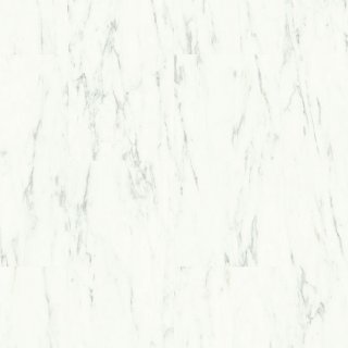Quick-Step Alpha Vinyl Tiles Wit Carrara-marmer 4 mm AVSTT40136