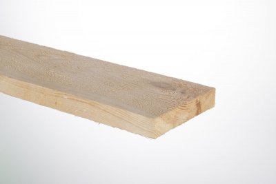 Schalieberd Valiezen planken 25x125 mm