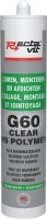 Rectavit Montagelijmen g60 pro  transparant 290 ml