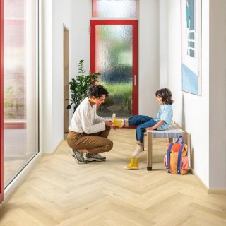 Quick-Step Impressive Design Gember eik laminaat visgraat 8 mm IMD8246