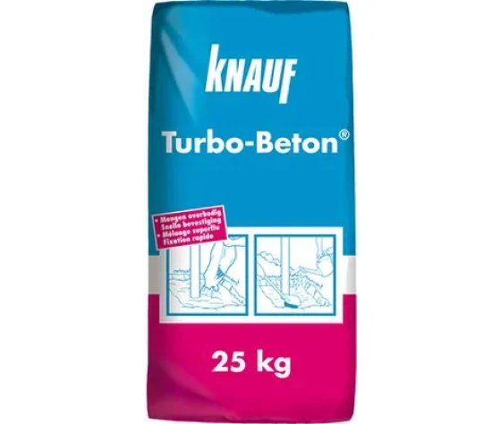 Knauf Turbo Beton 25 kg snelbindende betonmortel