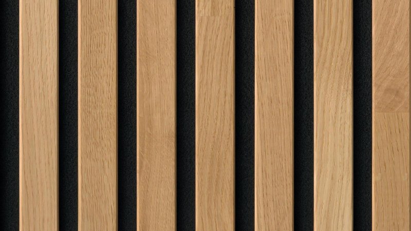 Meister AcouSense Wood eik natuur 04310 akoestisch wandpaneel 2600 x 330 x 13 mm