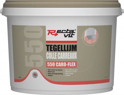 Rectavit Tegellijmen 550 caroflex   15 kg