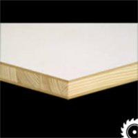 BLOKPLAAT GRENEN/MDF 5L DOUBLE CORE + LAKFOLIE 40 mm 2600 of 2800 volgens beschikbaarheid 70%PEFC certified