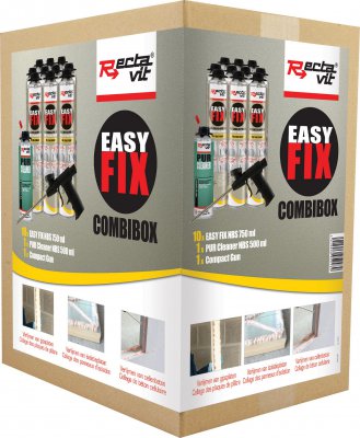 Rectavit Montagelijmen easy fix combibox set