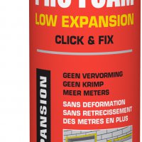 Rectavit Polyurethaanschuimen Pro pro foam low expansion  click & fix 800 ml