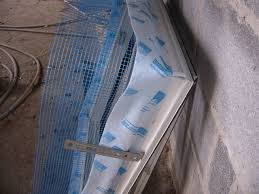 Bepleisterbare aansluitbanden