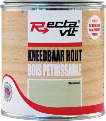 Rectavit kneedbaar hout  naturel 250 ml