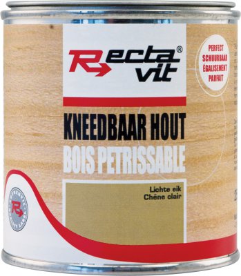 Rectavit kneedbaar hout  lichte eik 250 ml