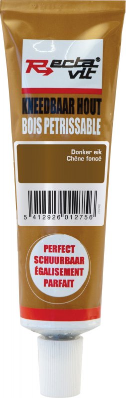 Rectavit kneedbaar hout  donkere eik 50 ml