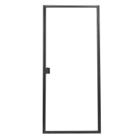 Ferro - classico - maximaal beglaasd - 880(b) x 2040(h) mm (deur + kader) - links deurkruk model L of T apart bij te bestellen