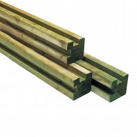 °constructiehout-gleufpalen-gleufpaal 28 mm  90x90x2700 mm hoek